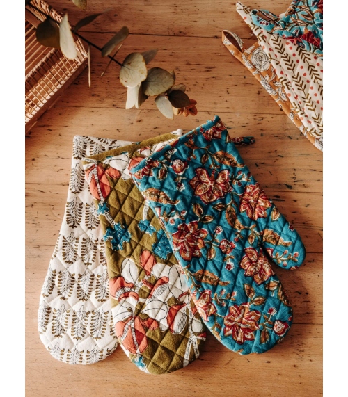 Kitchen glove - Iris olive