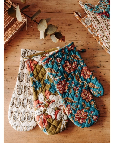 Kitchen glove - Iris olive