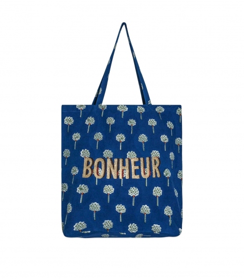 Tote bag B - Rani bleu nuit