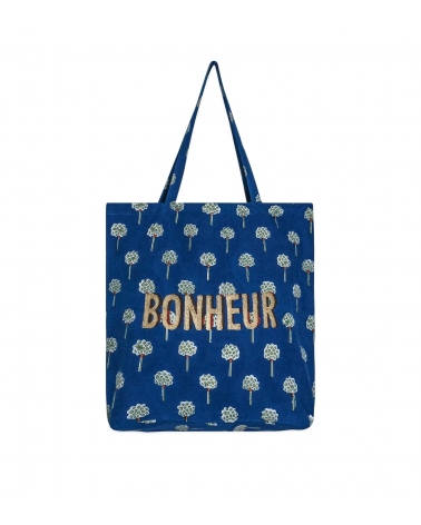 Tote bag B - Rani bleu nuit