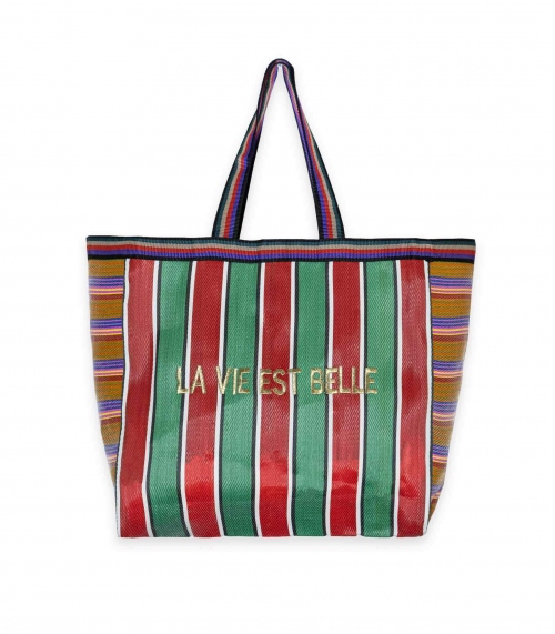 Market bag La Vie est Belle