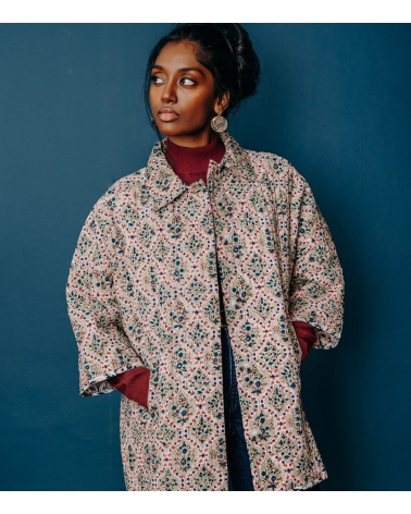 Manteau matelassée taille S/M - vert tilleul