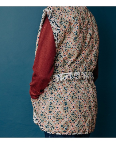 Veste indienne taille S/M - vert tilleul