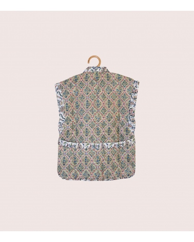 Indian jacket size S/M - sage green