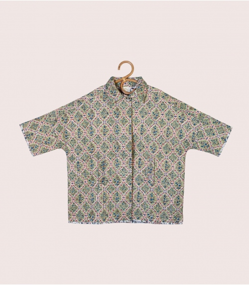 Manteau matelassée taille S/M - vert tilleul