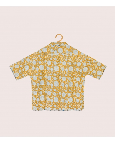 Manteau matelassée taille S/M - moutarde