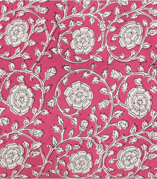 BEACH DRESS BANNA FRAMBOISE