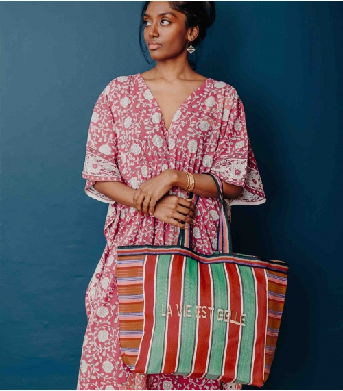 Market bag La Vie est Belle