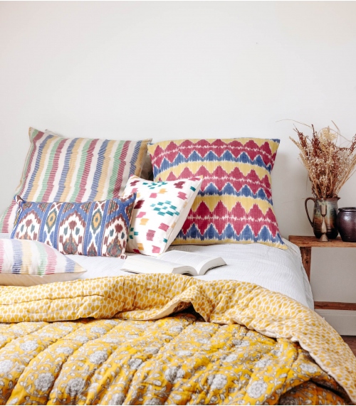 Housse de coussin Uzbhek