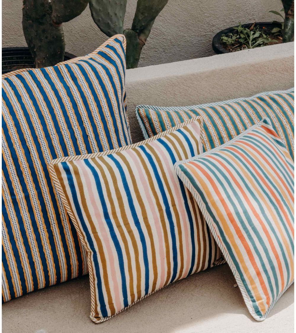 Housse de coussin Multi stripe