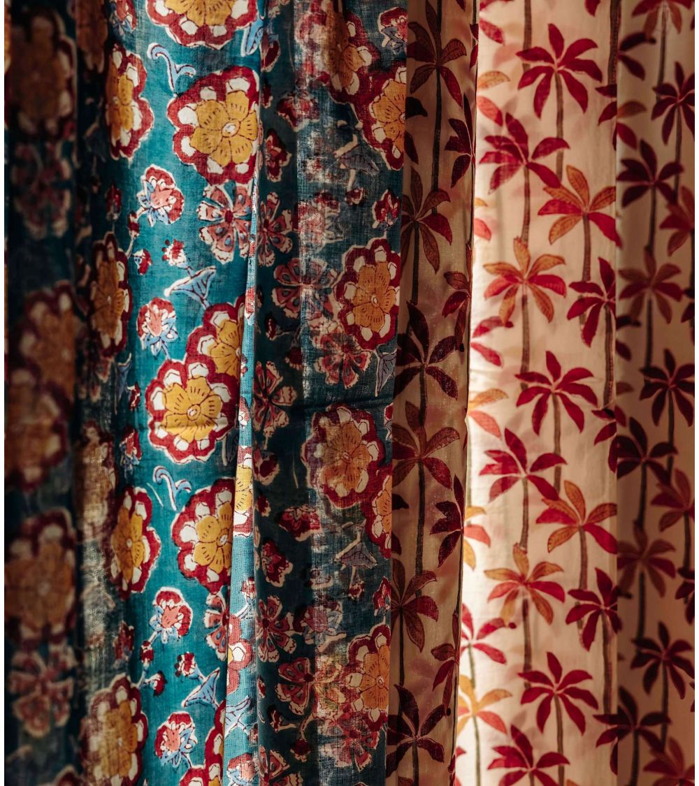 Rideau voile de coton Darpan