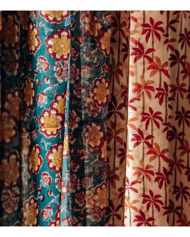 Rideau voile de coton Darpan