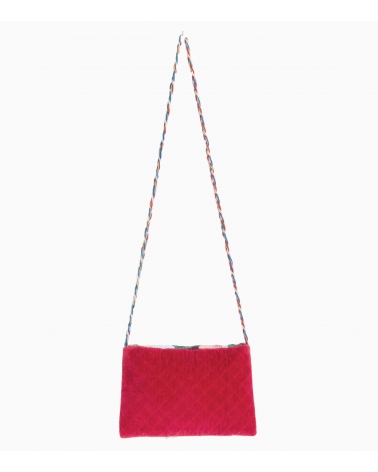 Sac en velours rouge