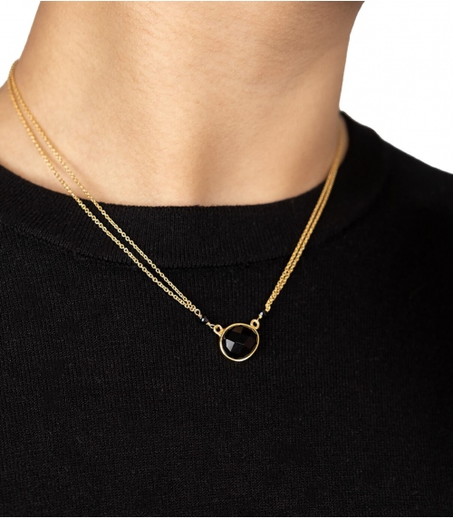 Collier indien plaqué or