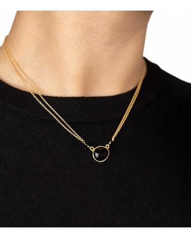 Collier indien plaqué or