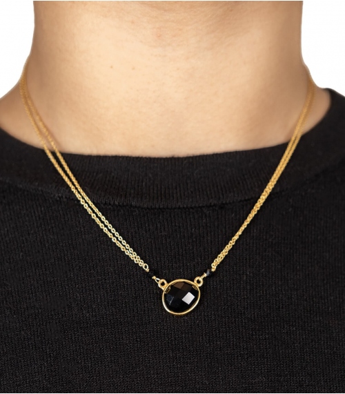 Collier indien plaqué or