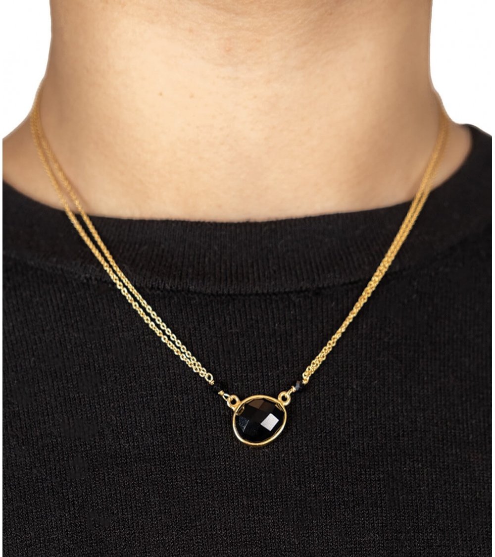 Collier indien plaqué or