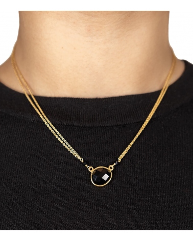 Collier indien plaqué or