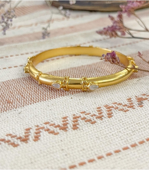 Gold plated bracelet