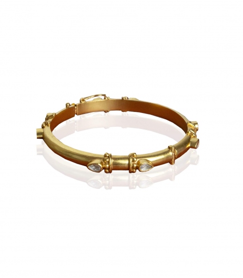 Indian bracelet with crystal