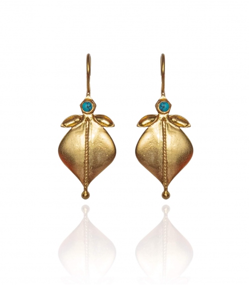 Boucles d'oreilles indiennes - 4 cm