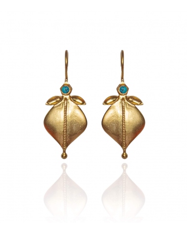 Boucles d'oreilles indiennes - 4 cm