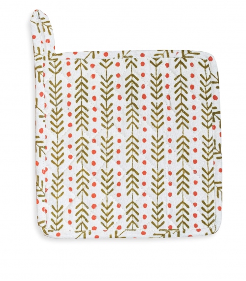 Dessous de plat 20x20 cm - Thea olive