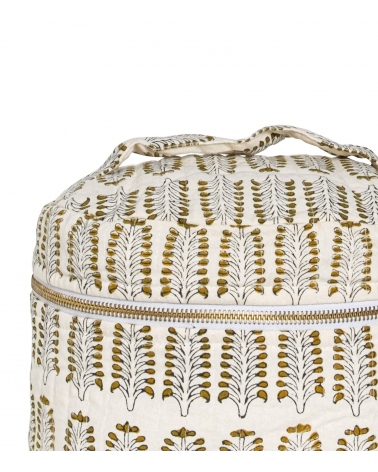 Vanity coton 25x20x17 cm - olive