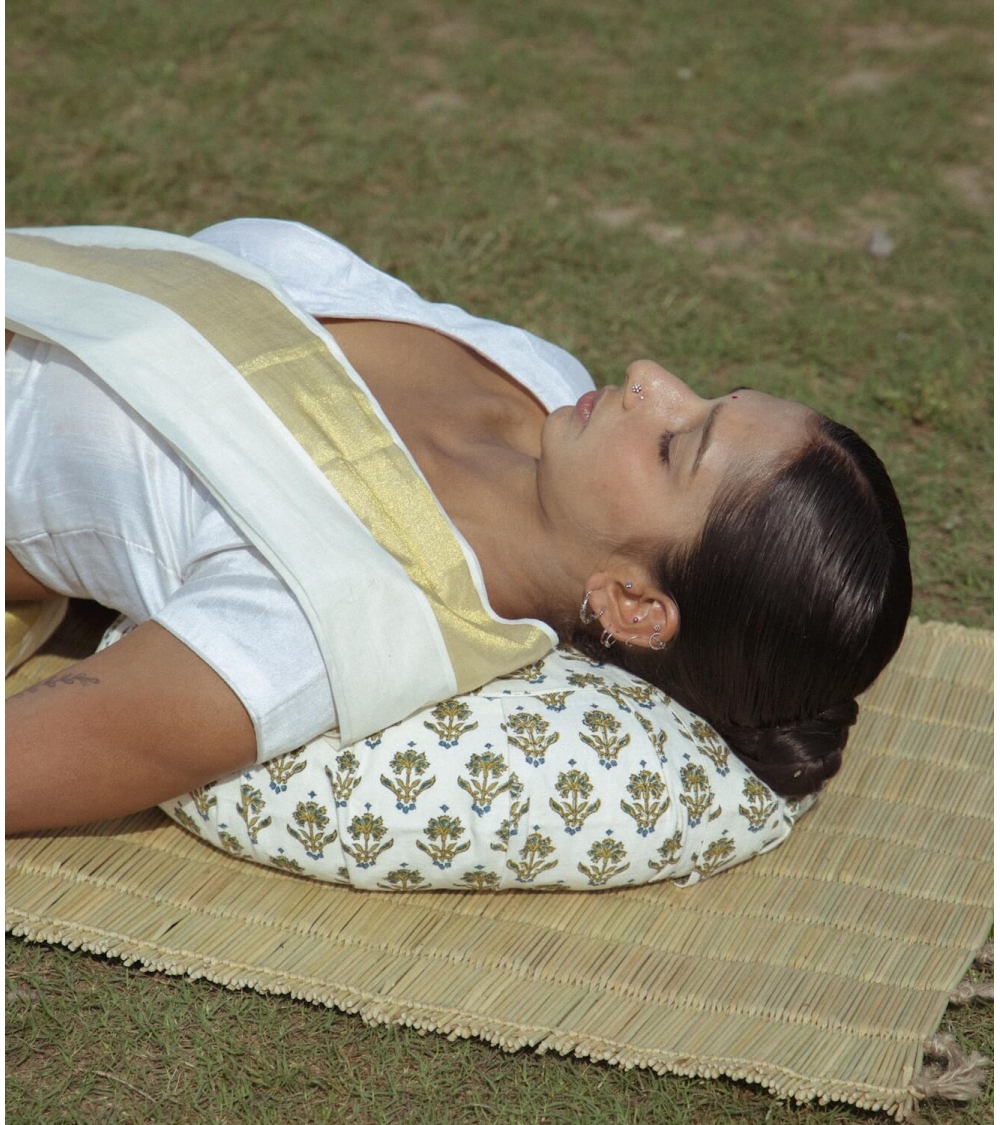 Yoga cushion Zafu - Palla offwhite