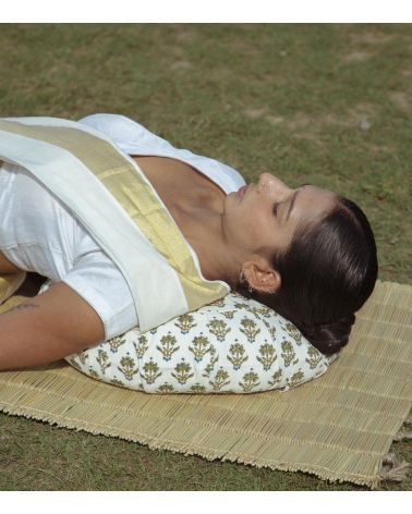 Yoga cushion Zafu - Palla offwhite
