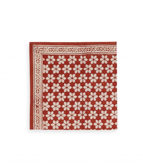 Bandana rouge brique